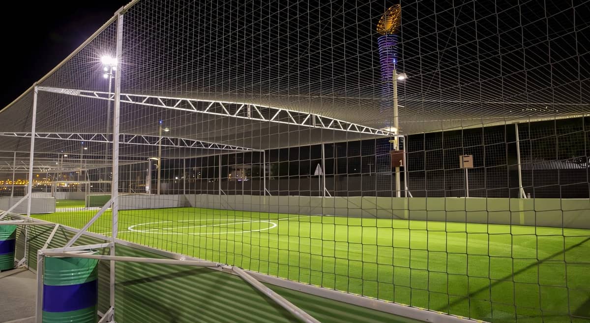 Public Domain   (Infront of Al Khalifa Stadium)