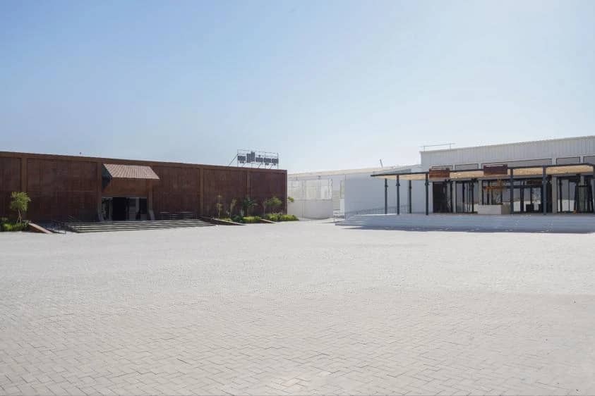 Main Courtyard Area