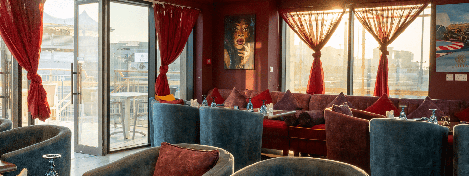 Ishtar Yas Marina Dining Hall and Terrace