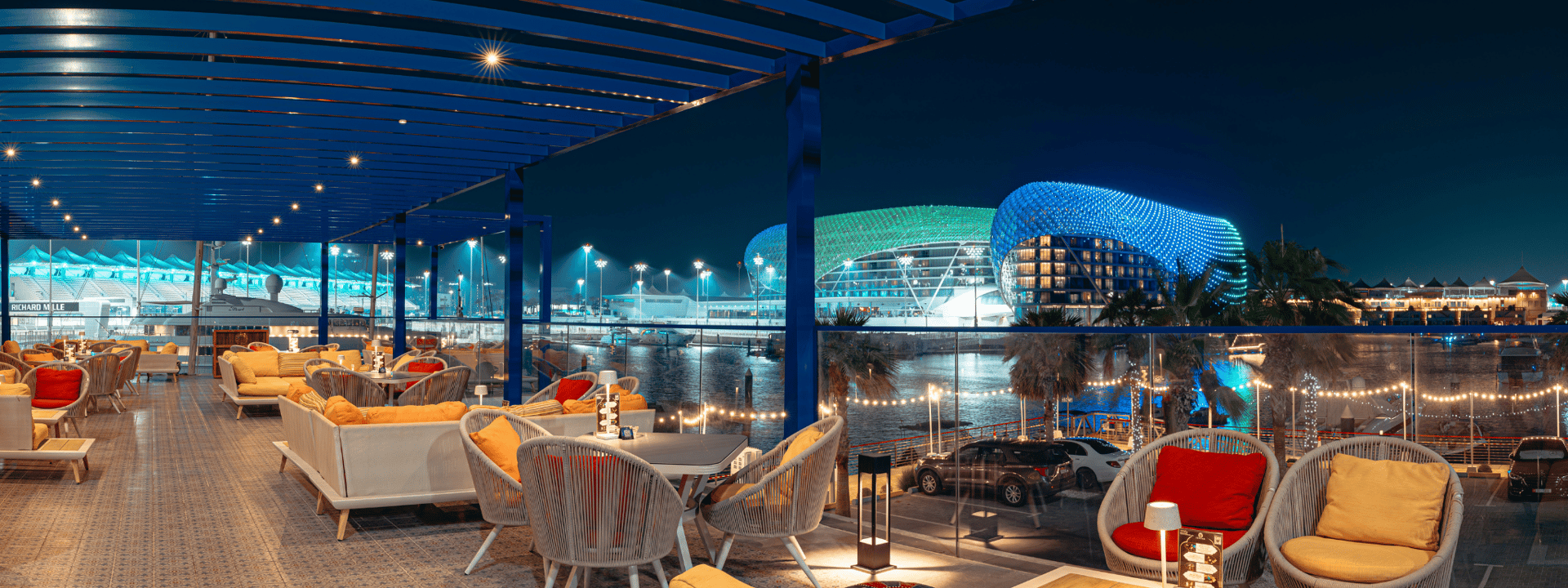 Ishtar Yas Marina Dining Terrace