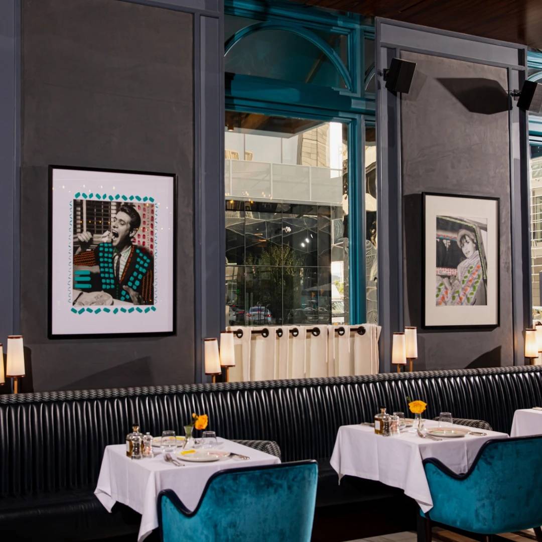 Il Baretto Restaurant Riyadh interior with elegant dining setup.