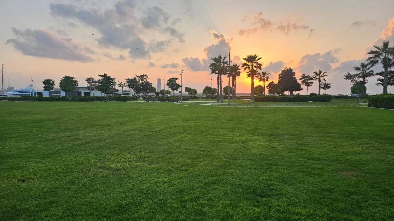 Dubai Islands Marina events lawn