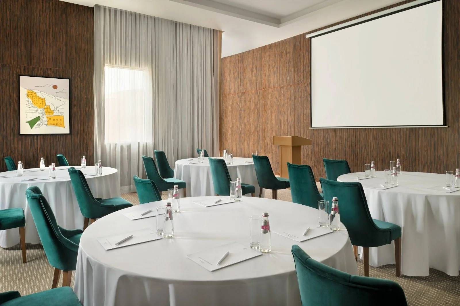 Conference room setup at Holiday Inn Riyadh al Malaz by IHG, Riyadh, Saudi Arabia