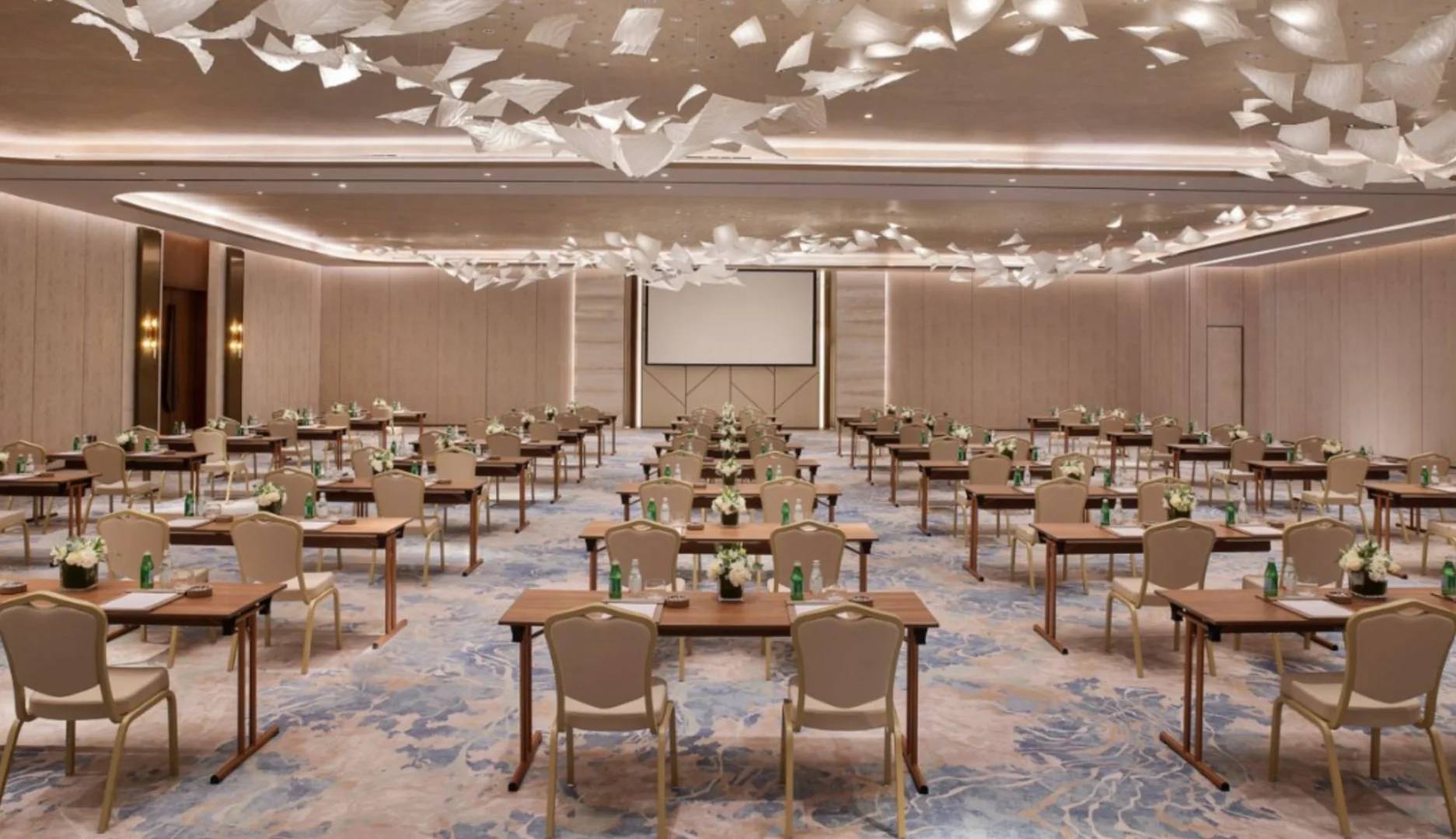 Elegant conference room setup at The St. Regis Riyadh, Riyadh, Saudi Arabia