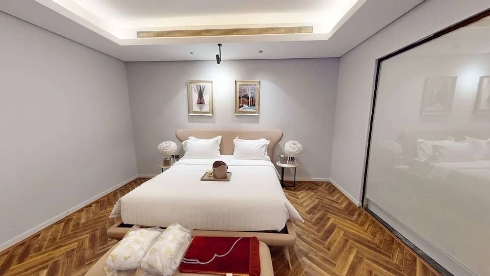 Elegant guest room at Suknai Resort Riyadh, Riyadh, Saudi Arabia