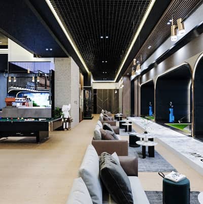 Main Indoor Golf Area