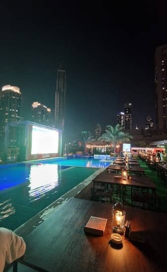 Mosaic Pool Lounge & Bar Downtown Dubai