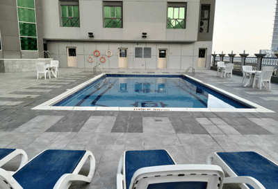 Poolside