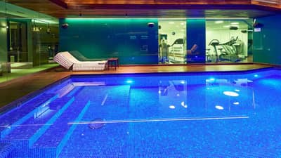 Lasagrada Hotel Istanbul - a large swimming pool in a house with at Lasagrada Hotel Istanbul in Istanbul