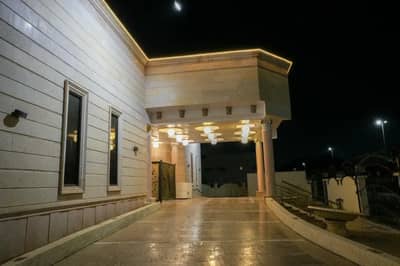 Elegant entrance at One Thousand and One Nights Wedding Hall Madinah, Saudi Arabia