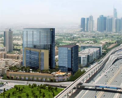 Zabeel House The Greens by Jumeirah, Dubai, with city skyline.