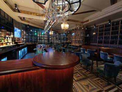 Elegant interior of McGettigan's Factory The Palm, Dubai venue space.