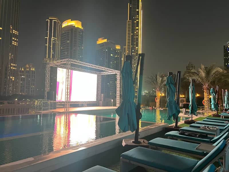 Mosaic Pool Lounge & Bar Downtown Dubai