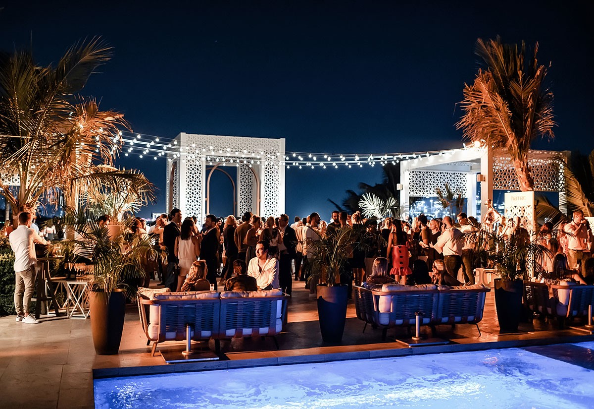 DRIFT Beach Dubai Infinity Pool Area