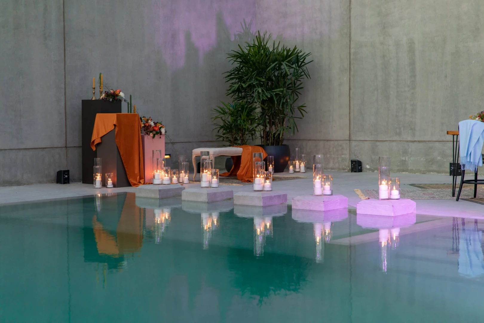 Poolside
