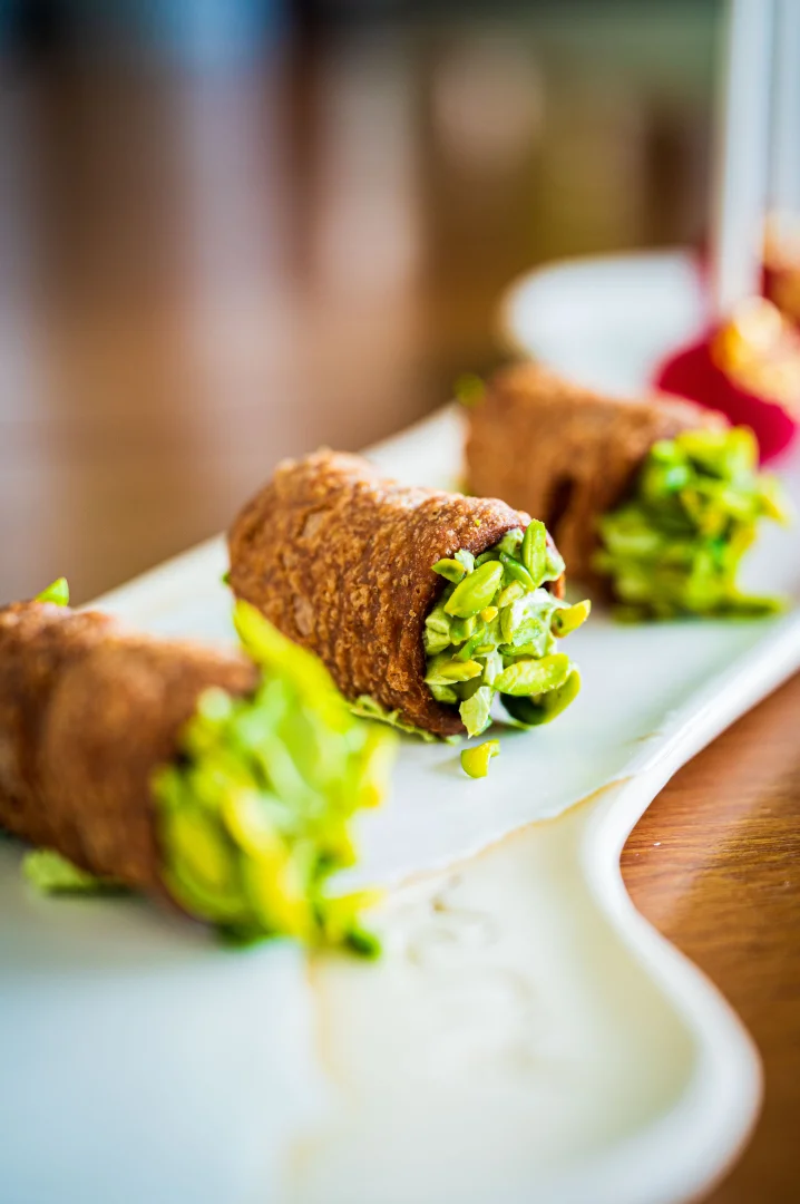 Pistachio Cannoli